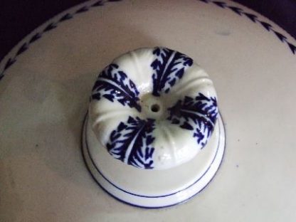 Légumier en porcelaine de Tournai décor à l'épi – Image 2