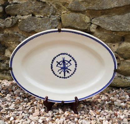 Plat ovale Gilde de Saint-Georges de Gand.