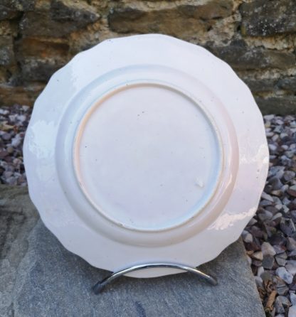 Rare assiette Tournai Ronda polychrome. – Image 5