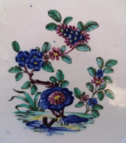 Rare assiette Tournai Ronda polychrome. – Image 4