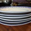 Six assiettes à dessert en porcelaine de Tournai (a l'anneau) – Image 3