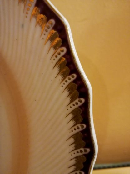 Paire d'assiettes en porcelaine tendre de Tournai deuxième période – Image 4