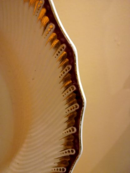 Paire d'assiettes en porcelaine tendre de Tournai deuxième période – Image 2