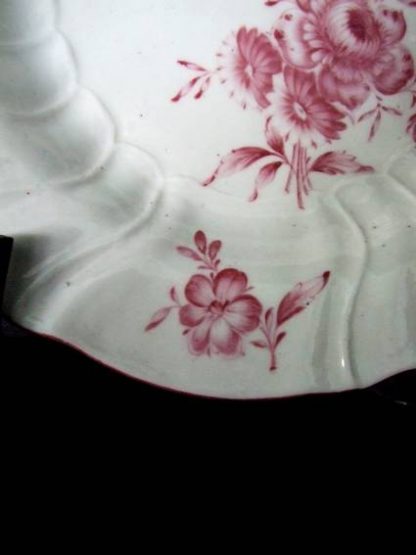Assiette camaieu rose Tournai – Image 3