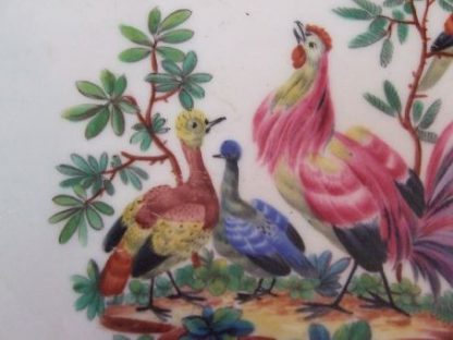 Compotier polychrome aux oiseaux de fantaisie TOURNAI – Image 5