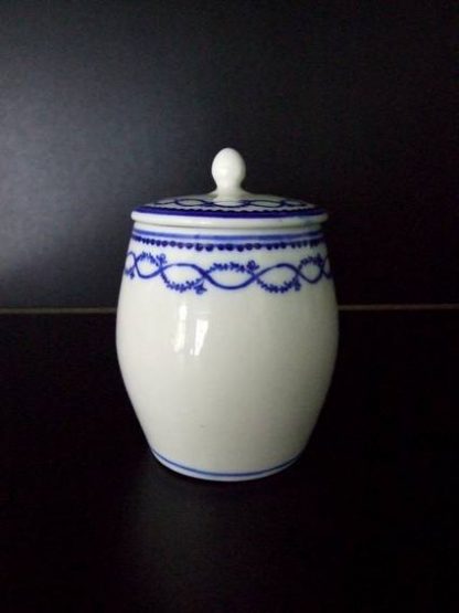 Moutardier en porcelaine de Tournai – Image 2