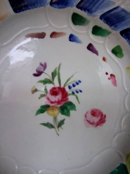 Rare assiette polychrome de Tournai – Image 5