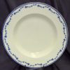 Plat en porcelaine de Tournai laurier fleuri n°5