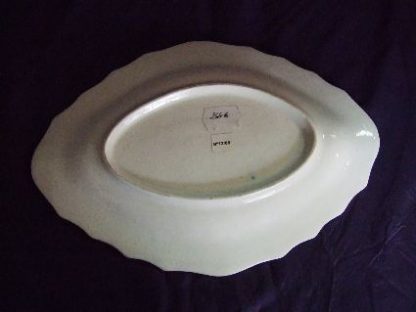 Petit plat en porcelaine de Tournai décor Ronda. – Image 2