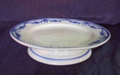 Plat à tarte en porcelaine de Tournai (Louis XVI)