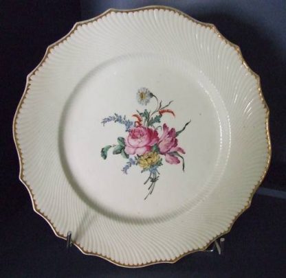 Assiette polyhrome Tournai