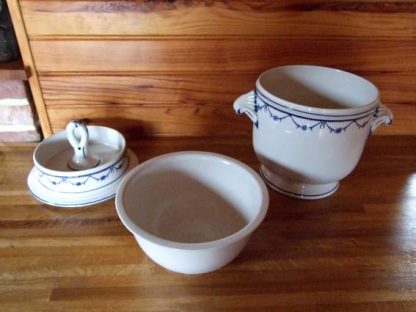 Rafraichissoir en porcelaine de Tournai (complet) – Image 8