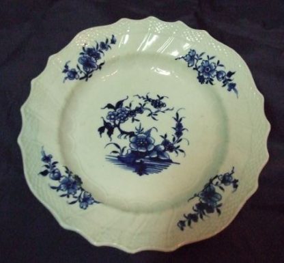 Assiette creuse en porcelaine de Tournai (Ronda)