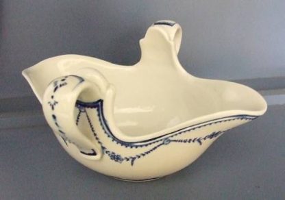 Saucière en Tournai à double anse