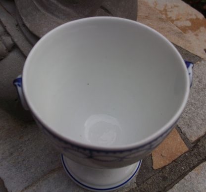 Sucrier empire en porcelaine de Tournai (anneaux) – Image 4