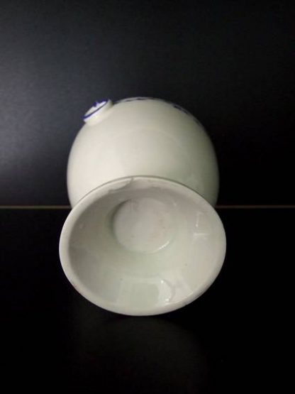 Sucrier en porcelaine de Tournai (laurier fleuri) – Image 4