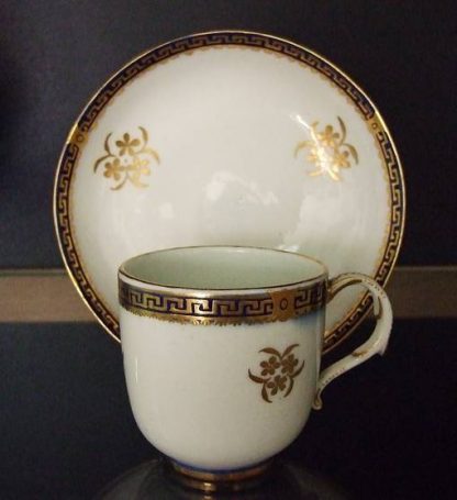 Tasse et sous-tasse Tournai or