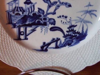 Assiette en porcelaine de tournai copie chine – Image 5