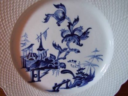 Assiette en porcelaine de tournai copie chine – Image 3
