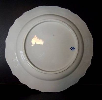 Assiette au papillon - Porcelaine de Tournai – Image 5