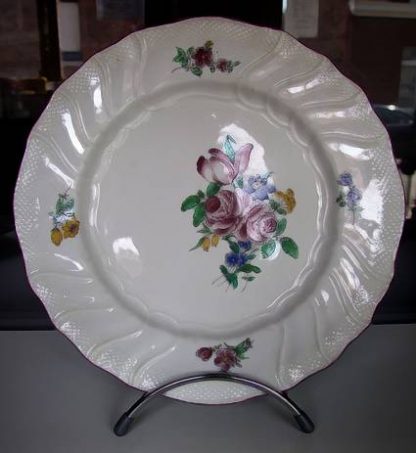 Assiette polychrome Tournai