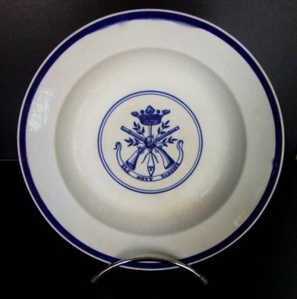 Assiette à soupe Tournai (prix de tir)