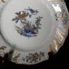 Assiette en porcelaine de Tournai décor Ronda à l'or 18ème – Image 5