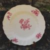 Assiette camaïeu rose Tournai, 1ère période