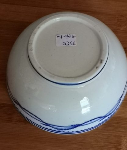 Bol à crème en porcelaine de Tournai (décor chenille) – Image 6