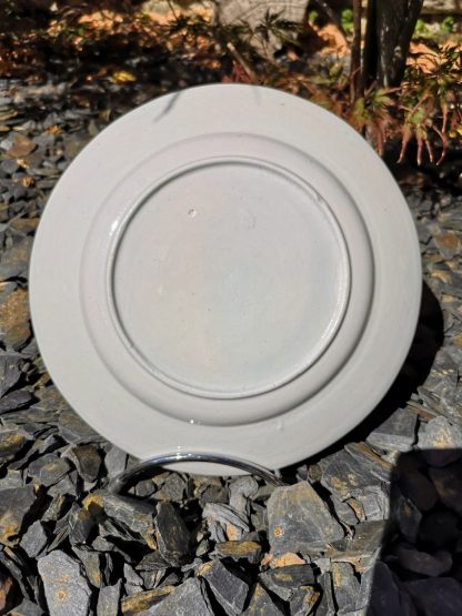 Assiette à dessert en porcelaine de Tournai décor au laurier fleuri. – Image 2