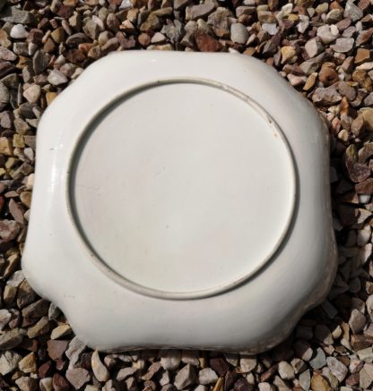 Paire de compotiers à pans coupés en porcelaine de Tournai (décor à la mouche). – Image 5