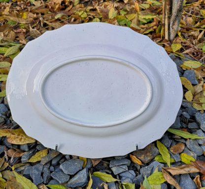 Plat ovale en porcelaine tendre de Tournai (Ronda) – Image 2
