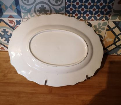 Plat ovale en porcelaine tendre de Tournai (Ronda). – Image 4