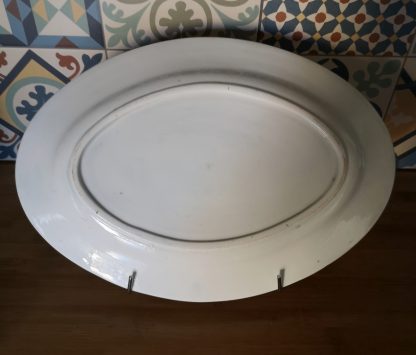 Plat ovale en porcelaine tendre de Tournai (Ronda). – Image 2