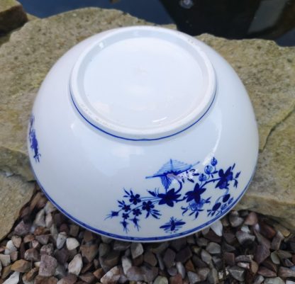 Saladier en porcelaine tendre de Tournai 19ème mouche. – Image 4