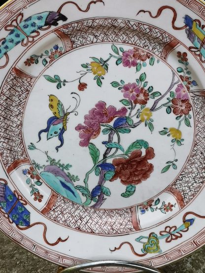 Assiette en porcelaine de Tournai Copie de Chine. – Image 10