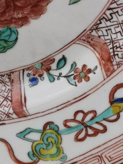 Assiette en porcelaine de Tournai Copie de Chine. – Image 9