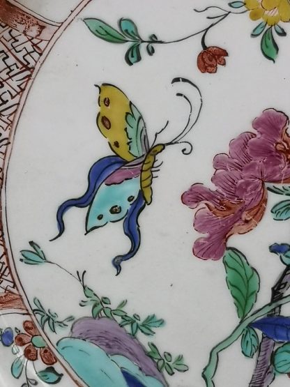 Assiette en porcelaine de Tournai Copie de Chine. – Image 5