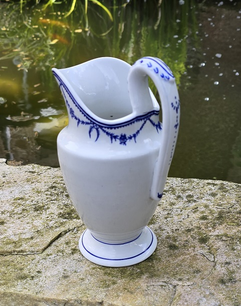 Pot à Lait En Porcelaine Van Well 220ml - Design "Rêve De Roses" - Pour Café, Crème, Lait - Lave-vaisselle Et Micro-ondes