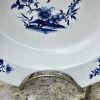 Plat à barbe en porcelaine de Tournai ronda 19ème.  – Image 3